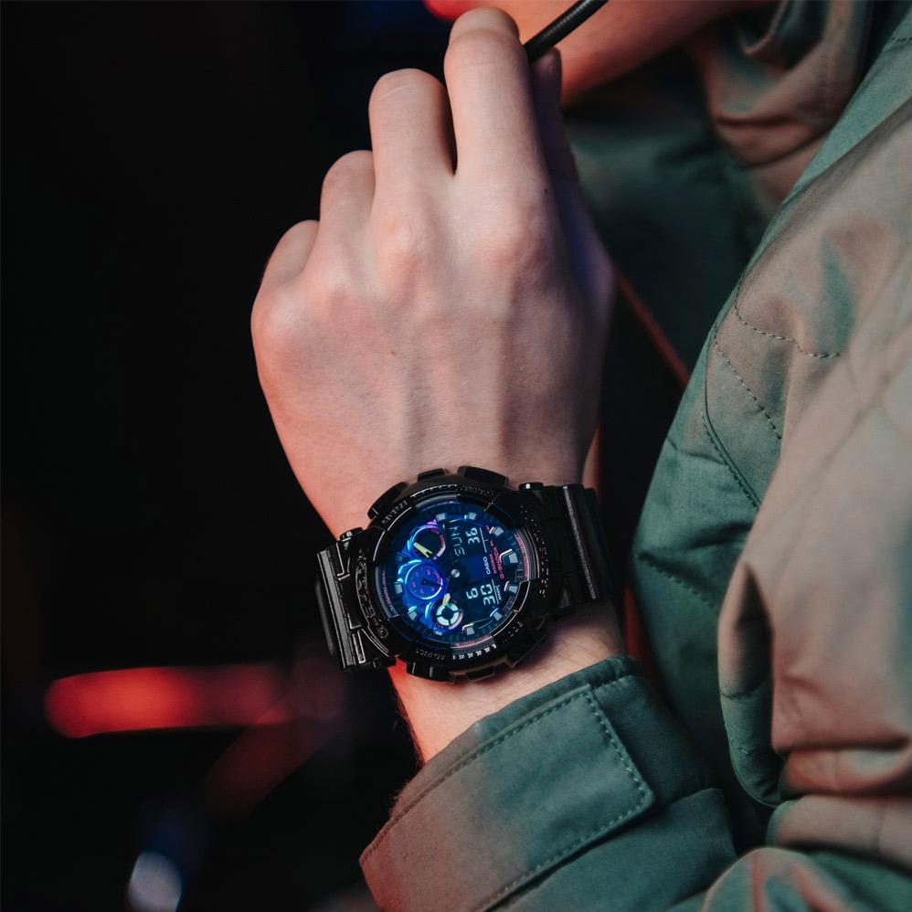 Наручные часы  Casio  G-Shock Casio GA-100RGB-1A (фото 4)