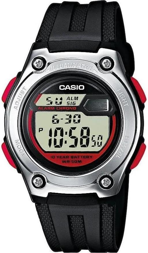 Наручные часы  Casio  Collection Casio W-211-1B (фото 1)