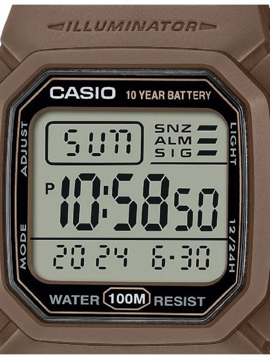 Часы  Casio  Collection Casio W-800H-5A (фото 3)