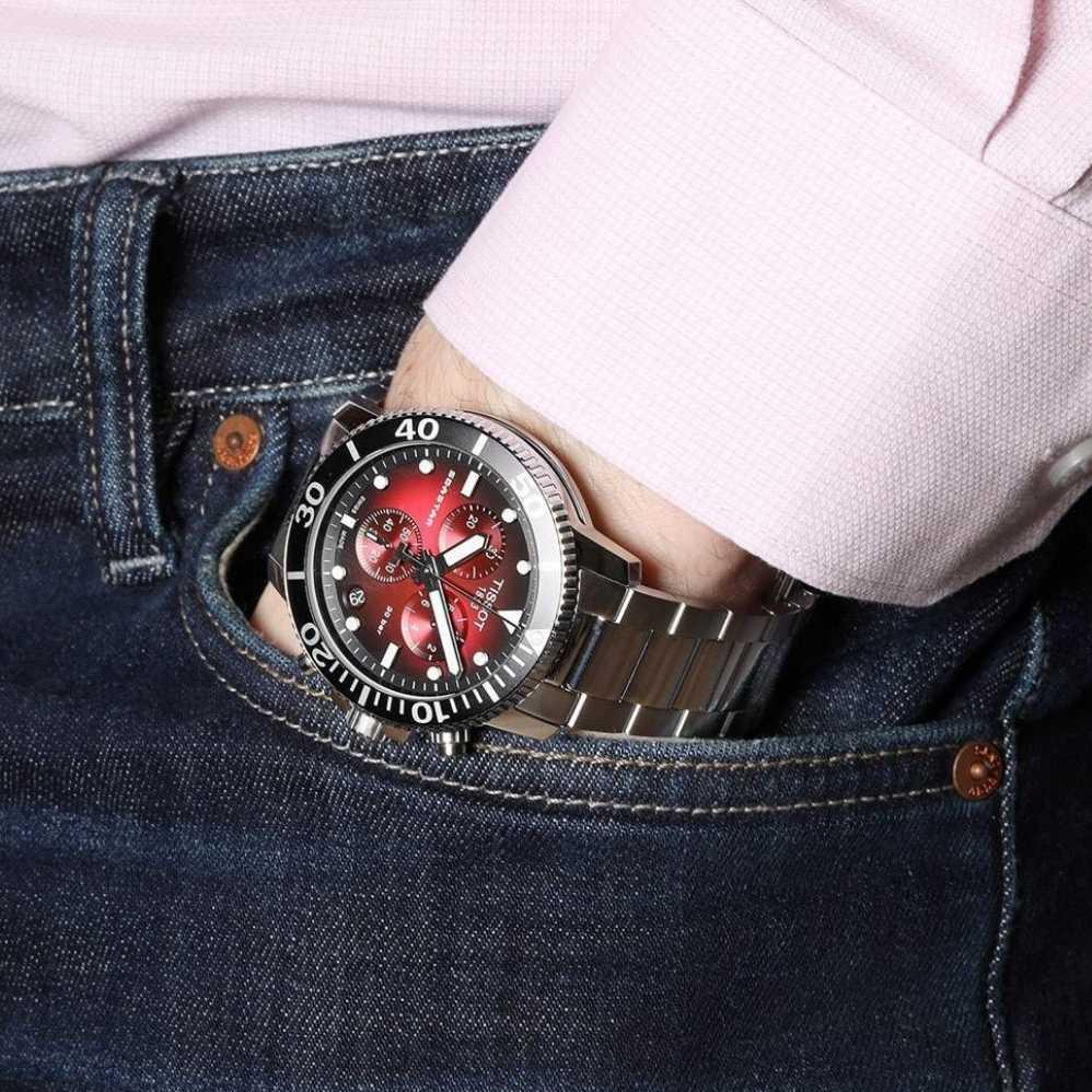 Наручные часы  Tissot  Seastar Tissot T120.417.11.421.00 (фото 4)