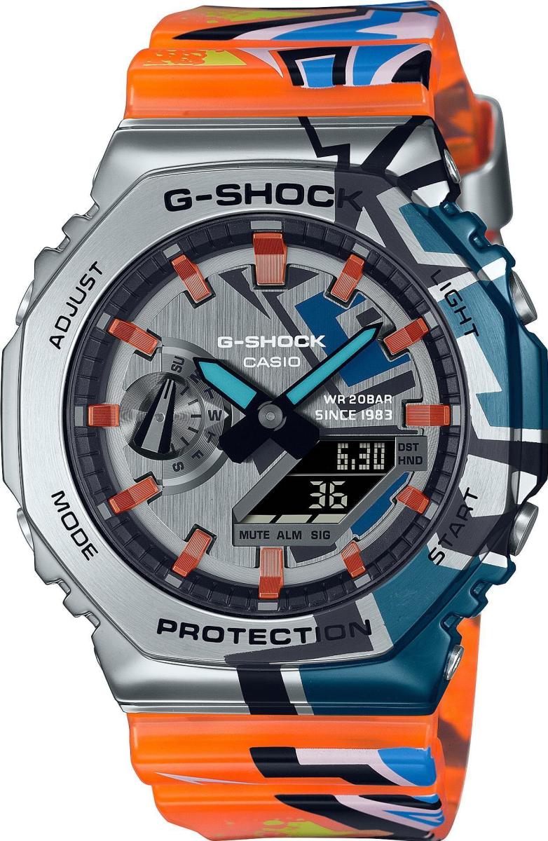 Наручные часы  Casio  G-Shock Casio GM-2100SS-1A (фото 1)