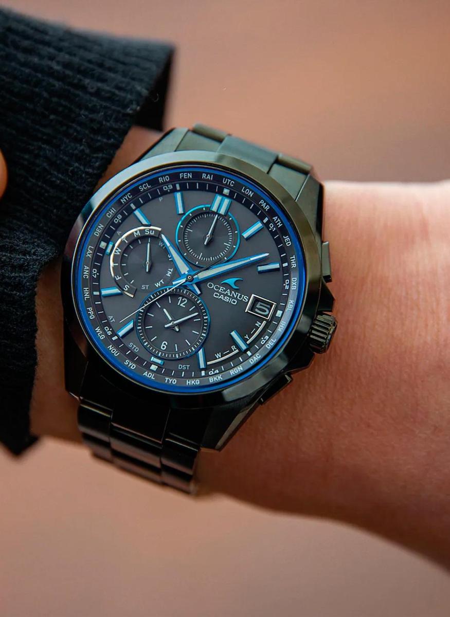 Наручные часы  Casio  Oceanus Casio OCW-T2600B-1A (фото 3)