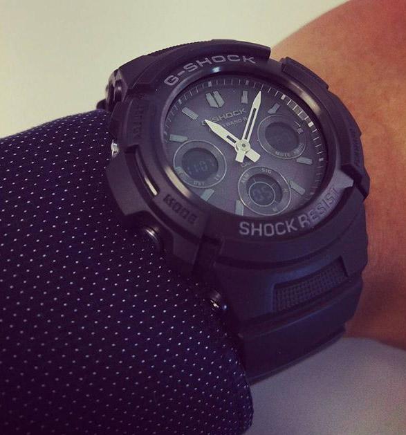 Наручные часы  Casio  G-Shock Casio AWG-M100B-1A (фото 8)
