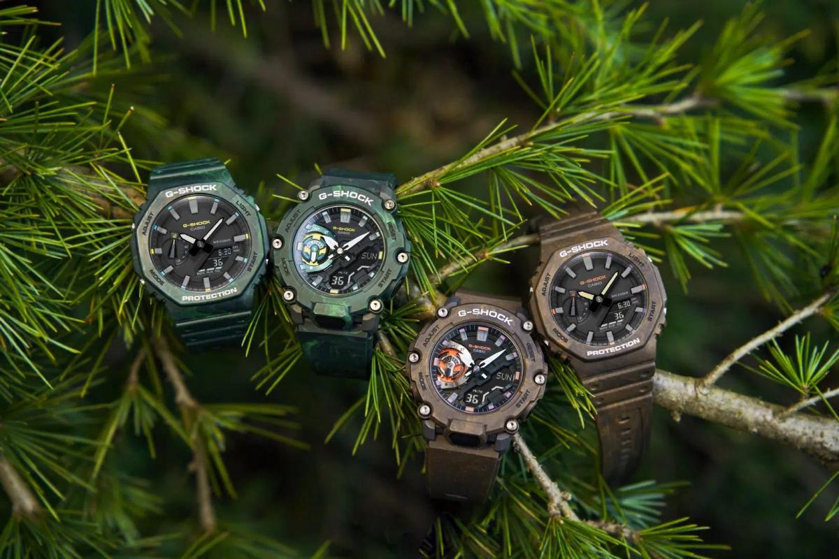 Наручные часы  Casio  G-Shock Casio GA-2100FR-3A (фото 6)