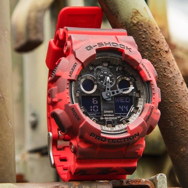 Наручные часы  Casio  G-Shock Casio GA-100CM-4A (фото 6)
