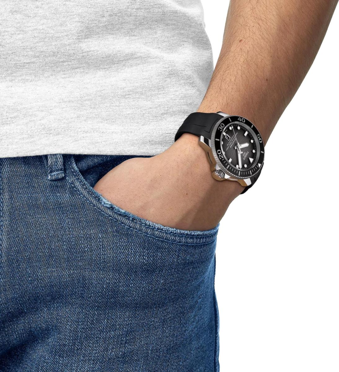 Наручные часы  Tissot  Seastar Tissot T120.607.17.441.00 (фото 6)