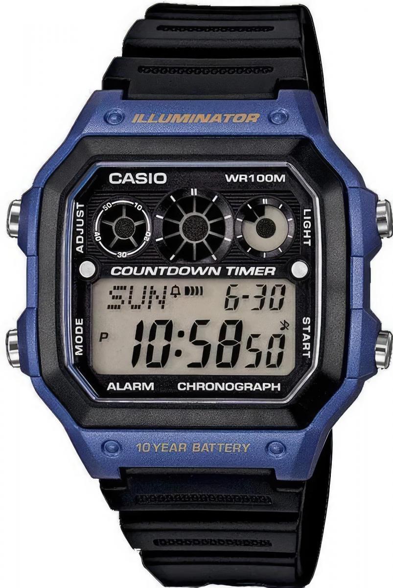 Наручные часы  Casio  Collection Casio AE-1300WH-2A (фото 1)