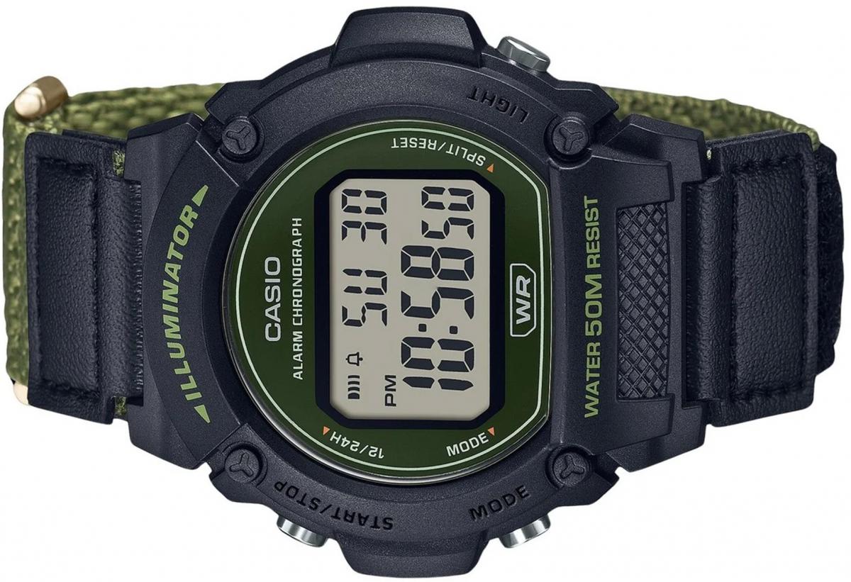 Наручные часы  Casio  Collection Casio W-219HB-3A (фото 3)