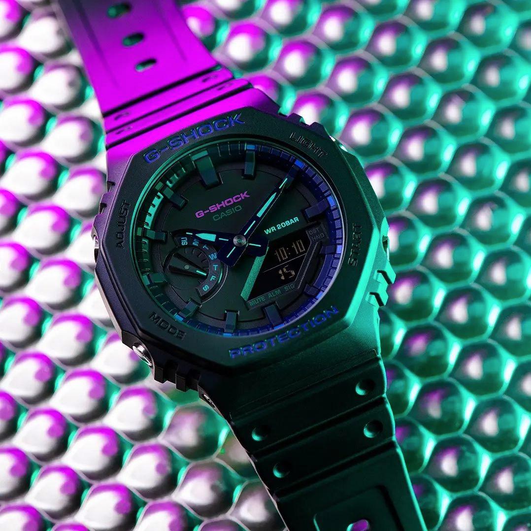 Наручные часы  Casio  G-Shock Casio GA-2100VB-1A (фото 5)