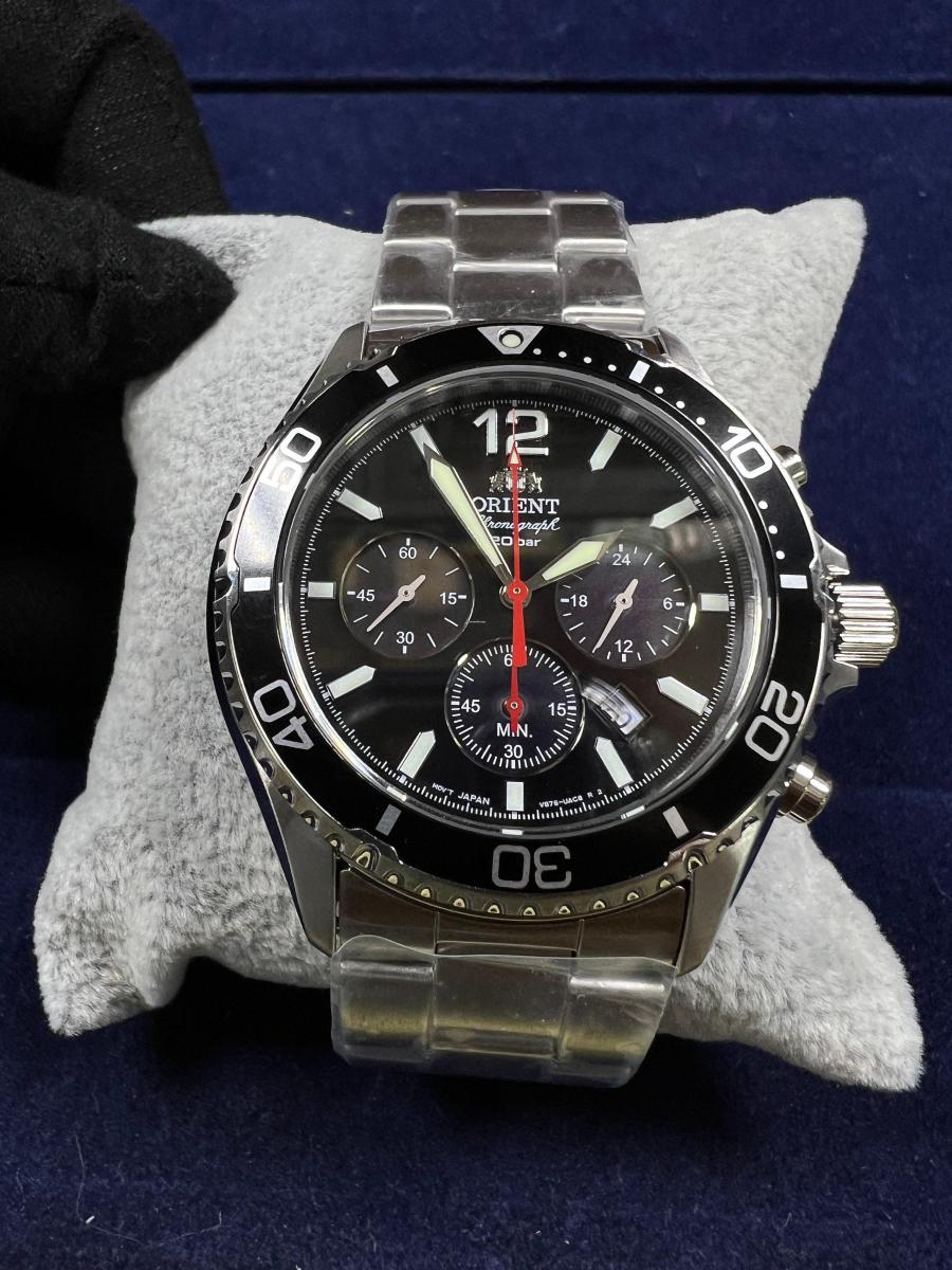 Наручные часы  Orient  Mako Chronograph Solar Orient RA-TX0202B (фото 4)