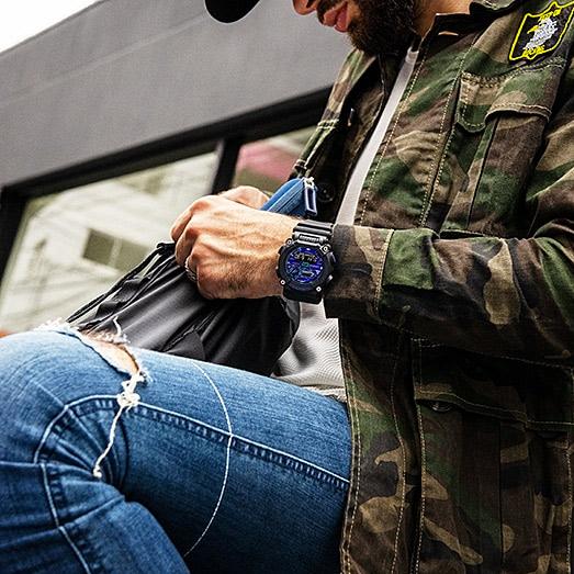 Наручные часы  Casio  G-Shock Casio GA-900VB-1A (фото 2)