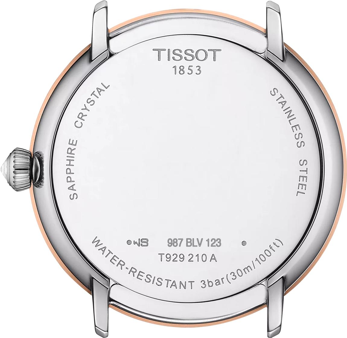 Наручные часы  Tissot  Glendora 18K Gold Tissot T929.210.41.046.00 (фото 3)