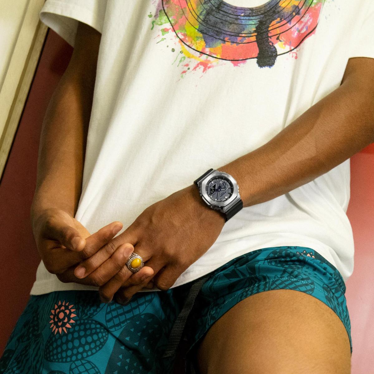 Наручные часы  Casio  G-Shock Casio GM-2100-1A (фото 18)