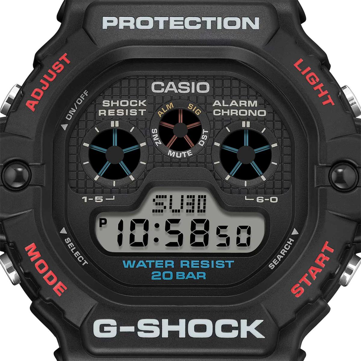 Наручные часы  Casio  G-Shock Casio DW-5900U-1 (фото 4)