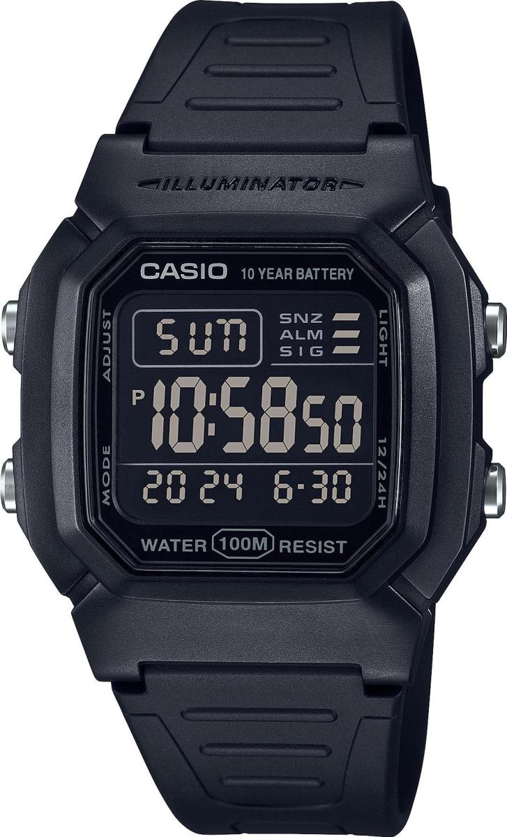 Наручные часы  Casio  Collection Casio W-800H-1B (фото 1)