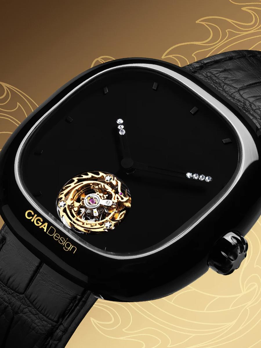 Наручные часы  CIGA Design  Chinese Zodiac CIGA Design C011-BB01-W1B (фото 3)