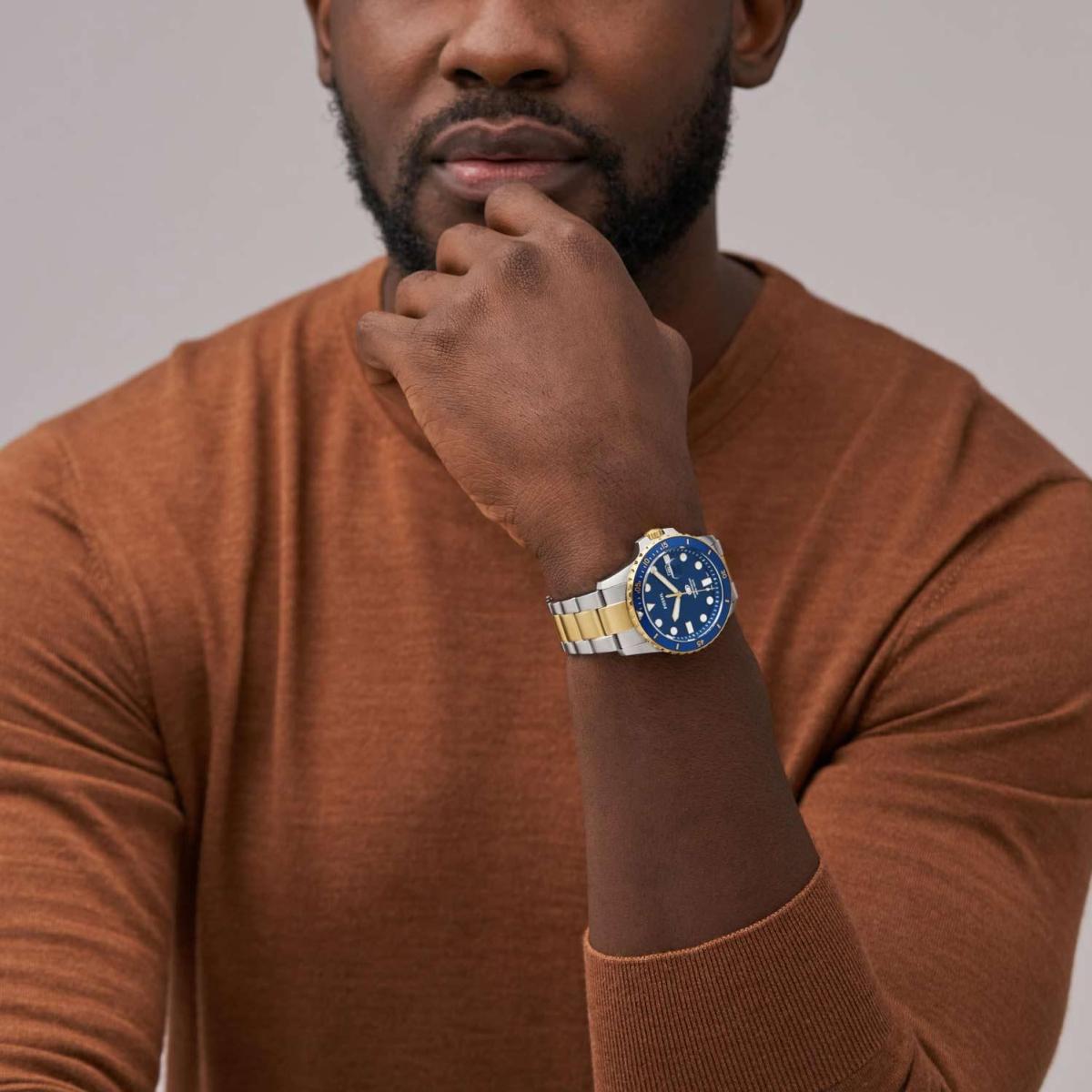 Наручные часы  Fossil  Blue Fossil FS6034 (фото 4)