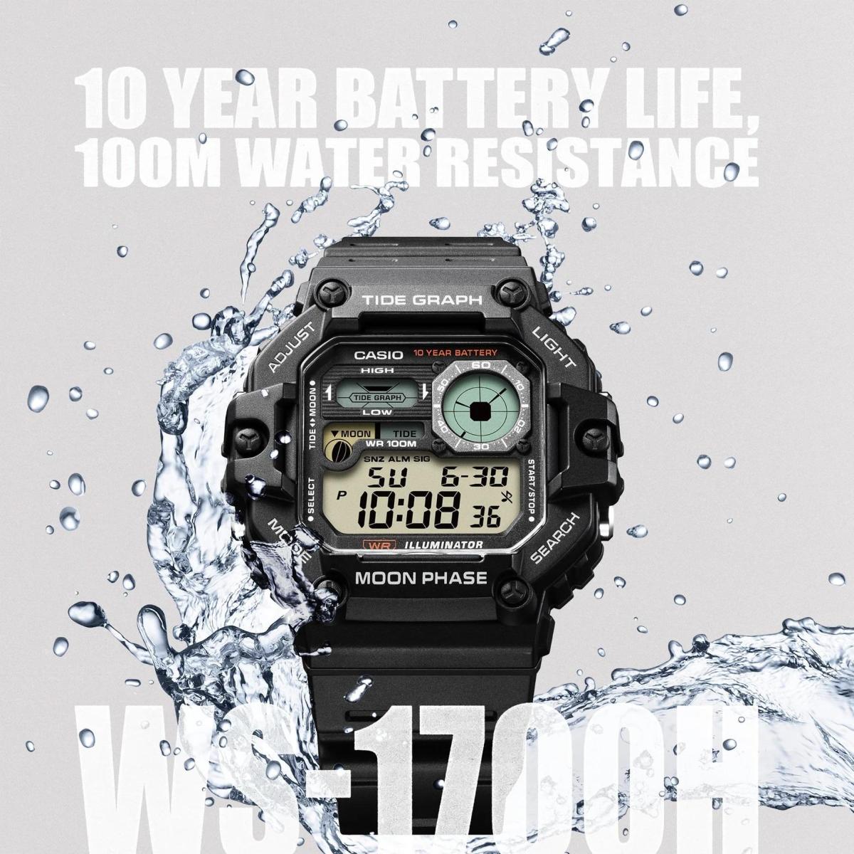 Наручные часы  Casio  Sports Casio WS-1700H-1A (фото 4)