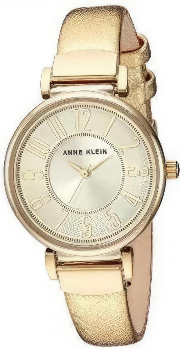 Наручные часы  Anne Klein  Leather Anne Klein 2156CHGD (фото 1)