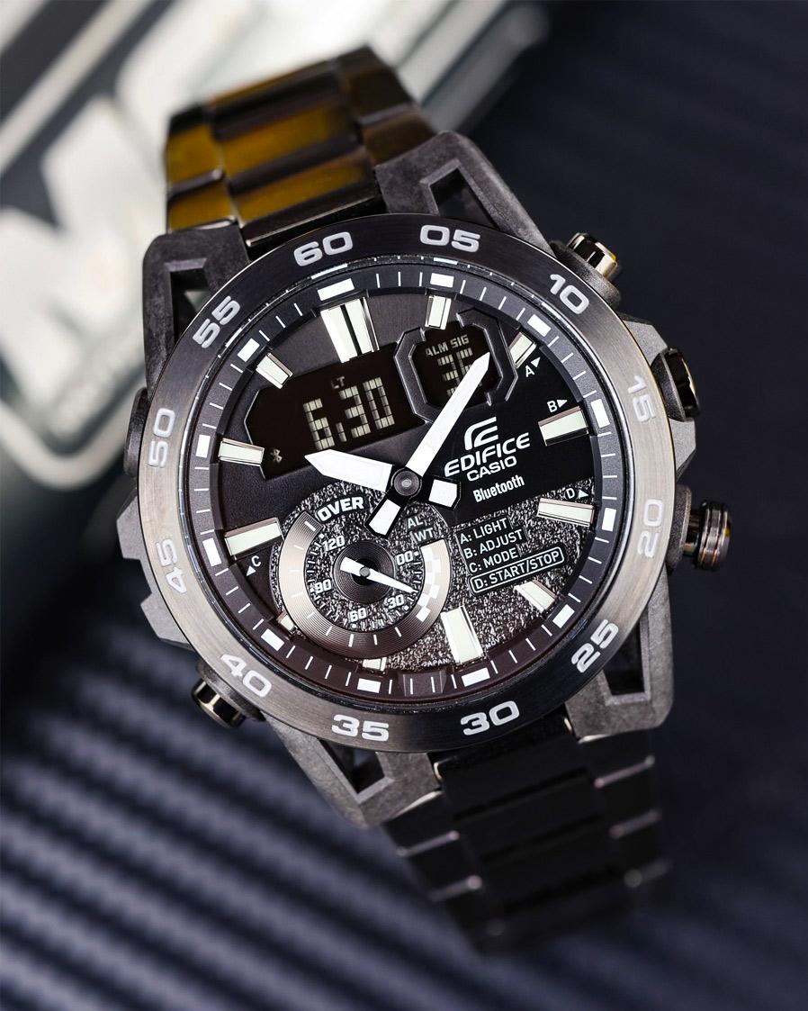 Наручные часы  Casio  Edifice Casio ECB-40BK-1A (фото 5)