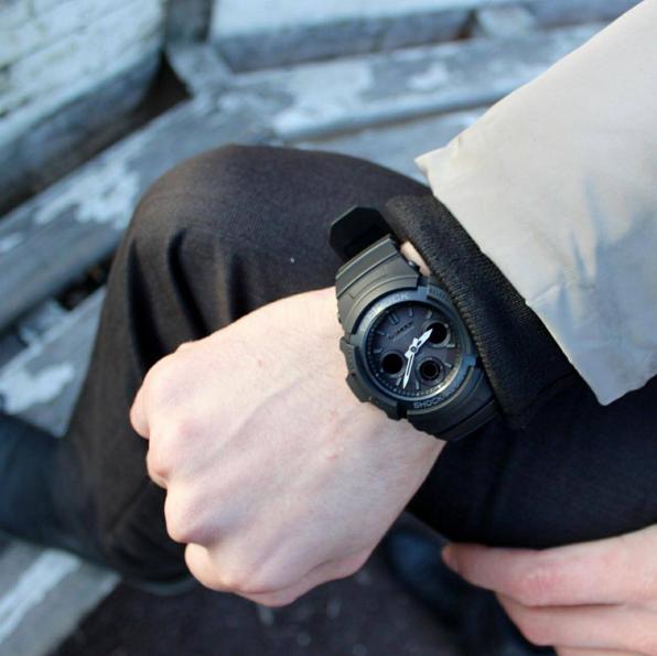 Наручные часы  Casio  G-Shock Casio AWG-M100B-1A (фото 4)