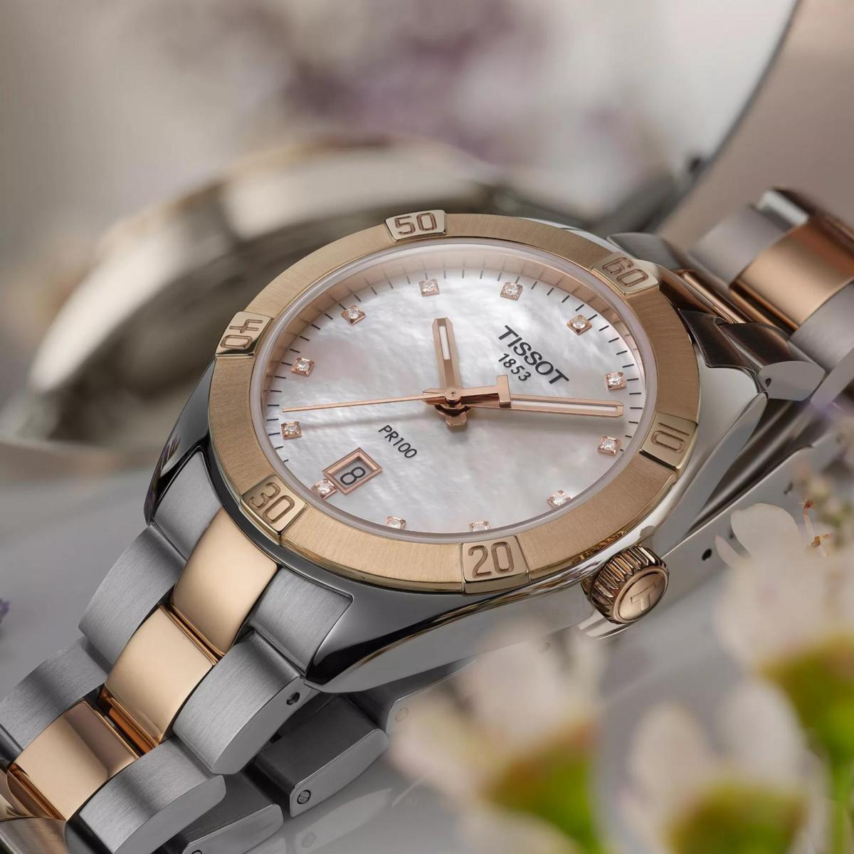 Наручные часы  Tissot  PR 100 Tissot T101.910.22.116.00 (фото 8)