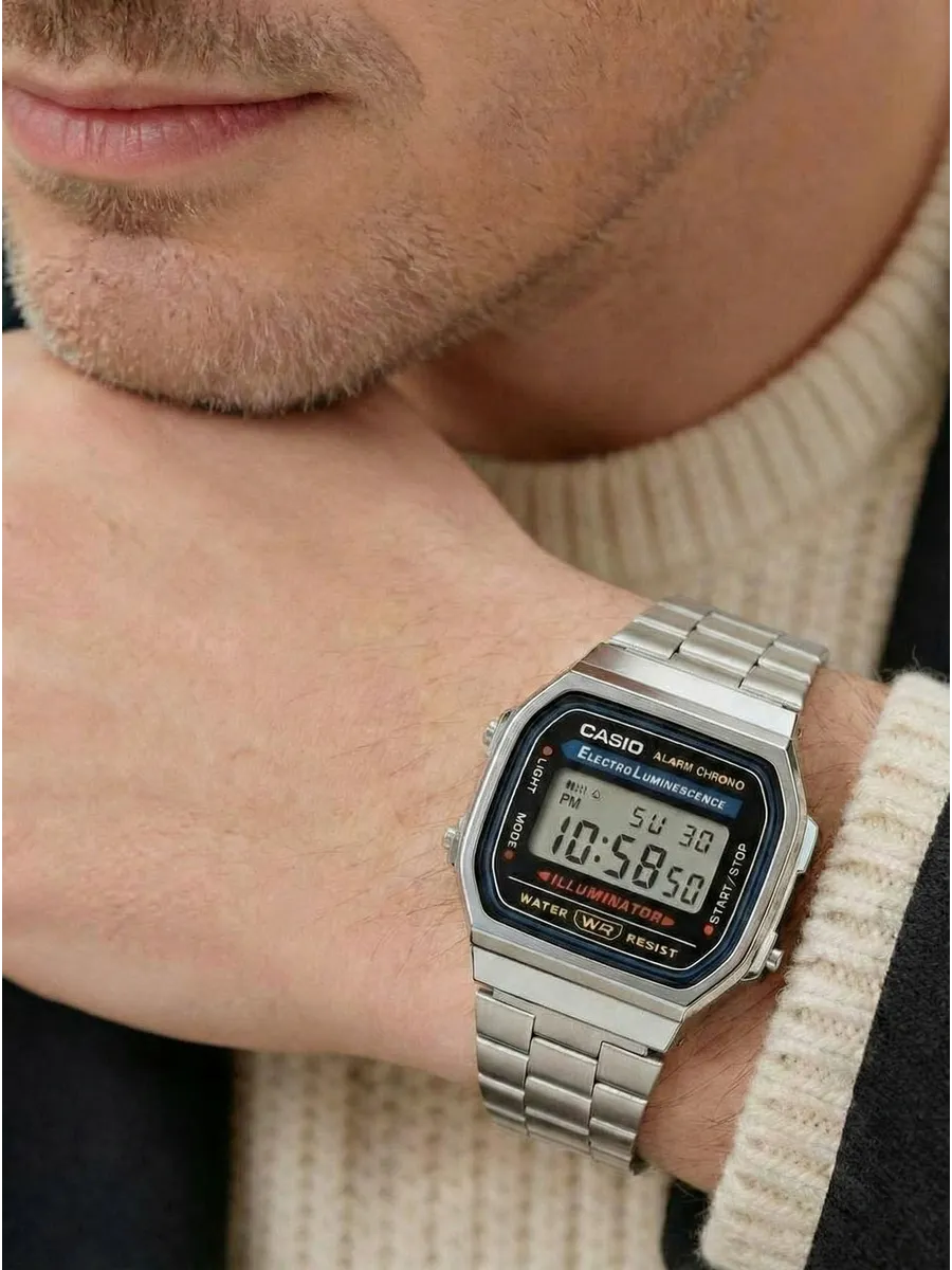 Наручные часы  Casio  Vintage Casio A-168WA-1Q (фото 12)