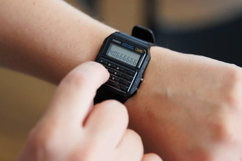 Наручные часы  Casio  Vintage Casio CA-53W-1 (фото 5)