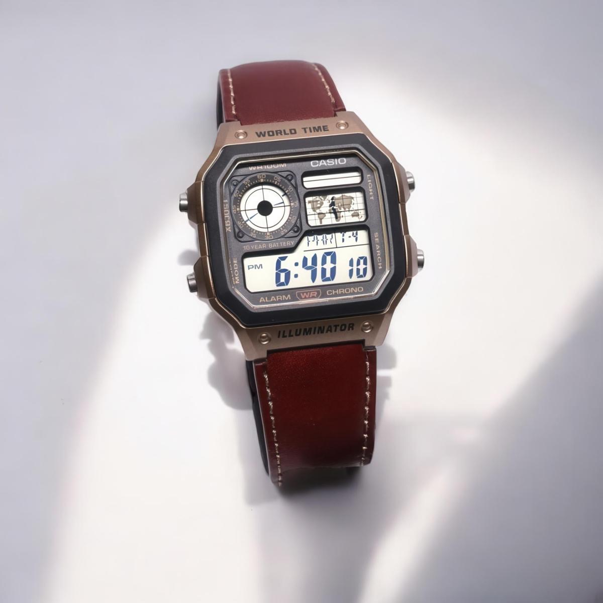 Наручные часы  Casio  Collection Casio AE-1200WHL-5A (фото 2)
