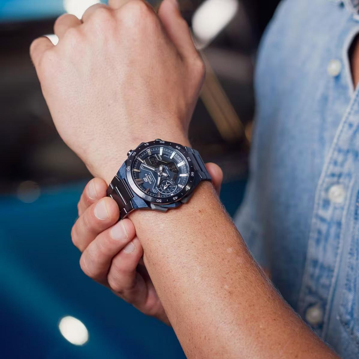 Наручные часы  Casio  Edifice Casio ECB-2200CB-2A (фото 2)