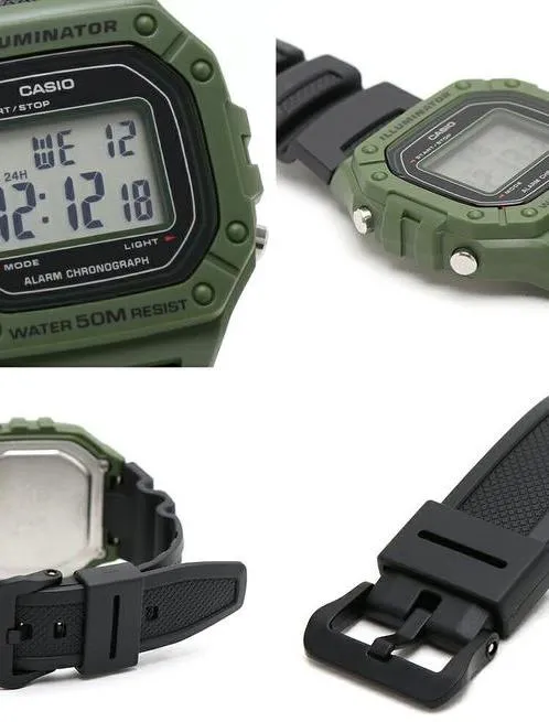 Часы  Casio  Collection Casio W-218H-3A (фото 4)