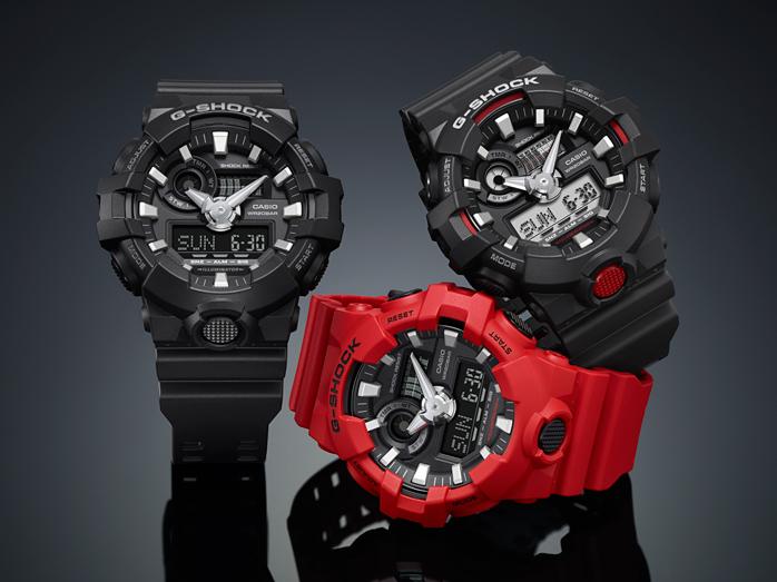 Наручные часы  Casio  G-Shock Casio GA-700-1B (фото 6)