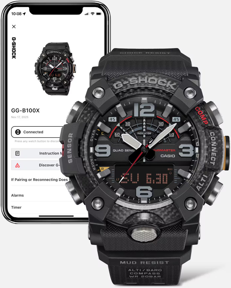 Наручные часы  Casio  G-Shock Casio GG-B100X-1A3 (фото 4)