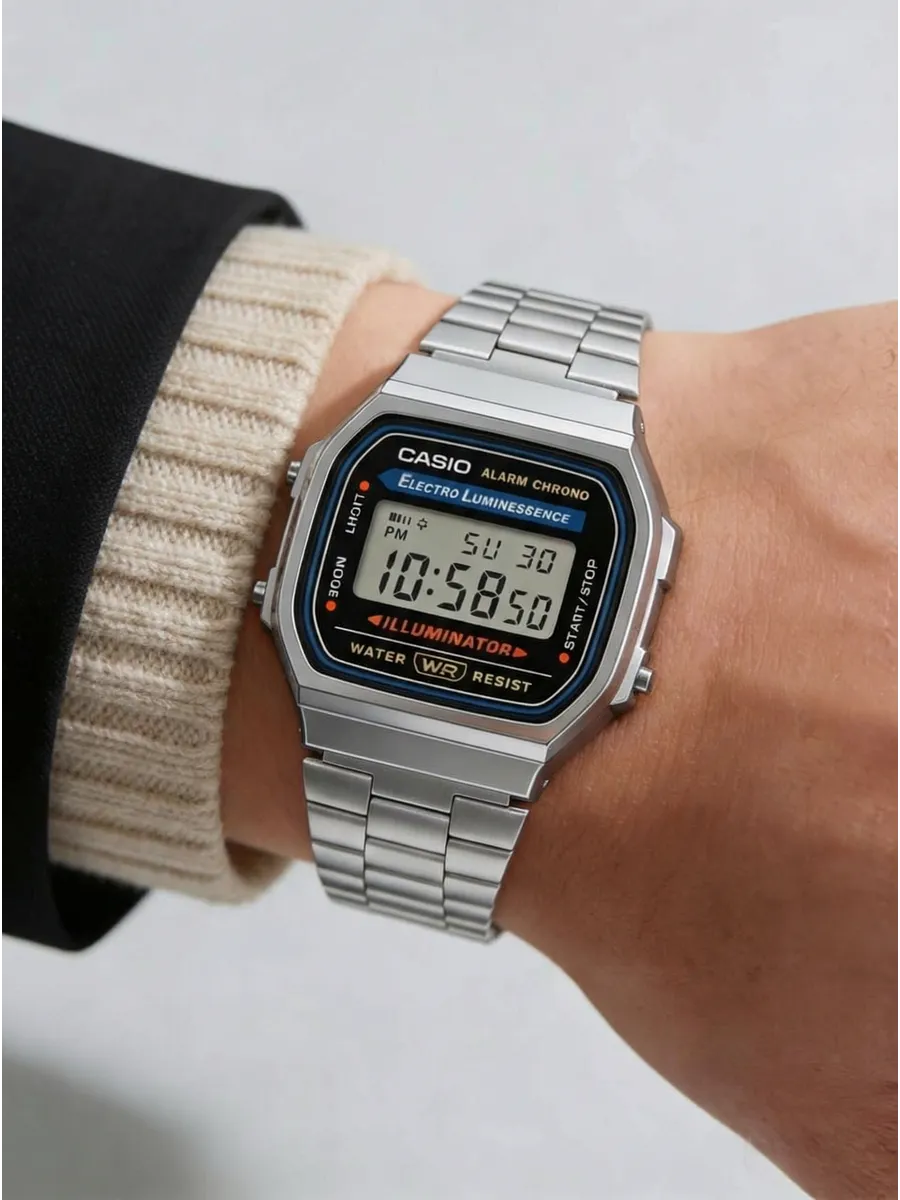 Наручные часы  Casio  Vintage Casio A-168WA-1Q (фото 10)