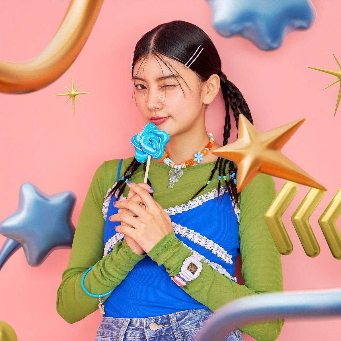 Наручные часы  Casio  Baby-G Casio BGD-10L-2E (фото 3)