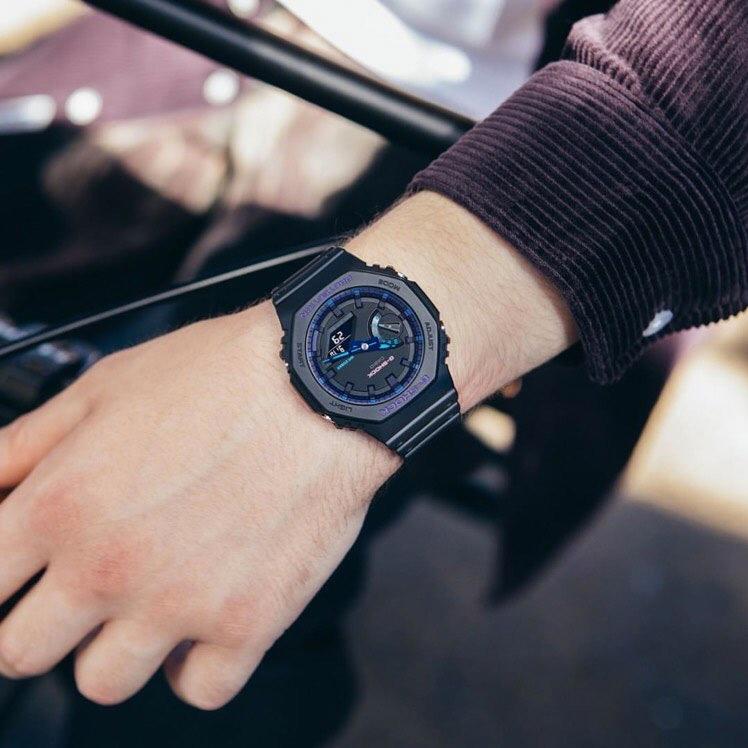 Наручные часы  Casio  G-Shock Casio GA-2100VB-1A (фото 9)