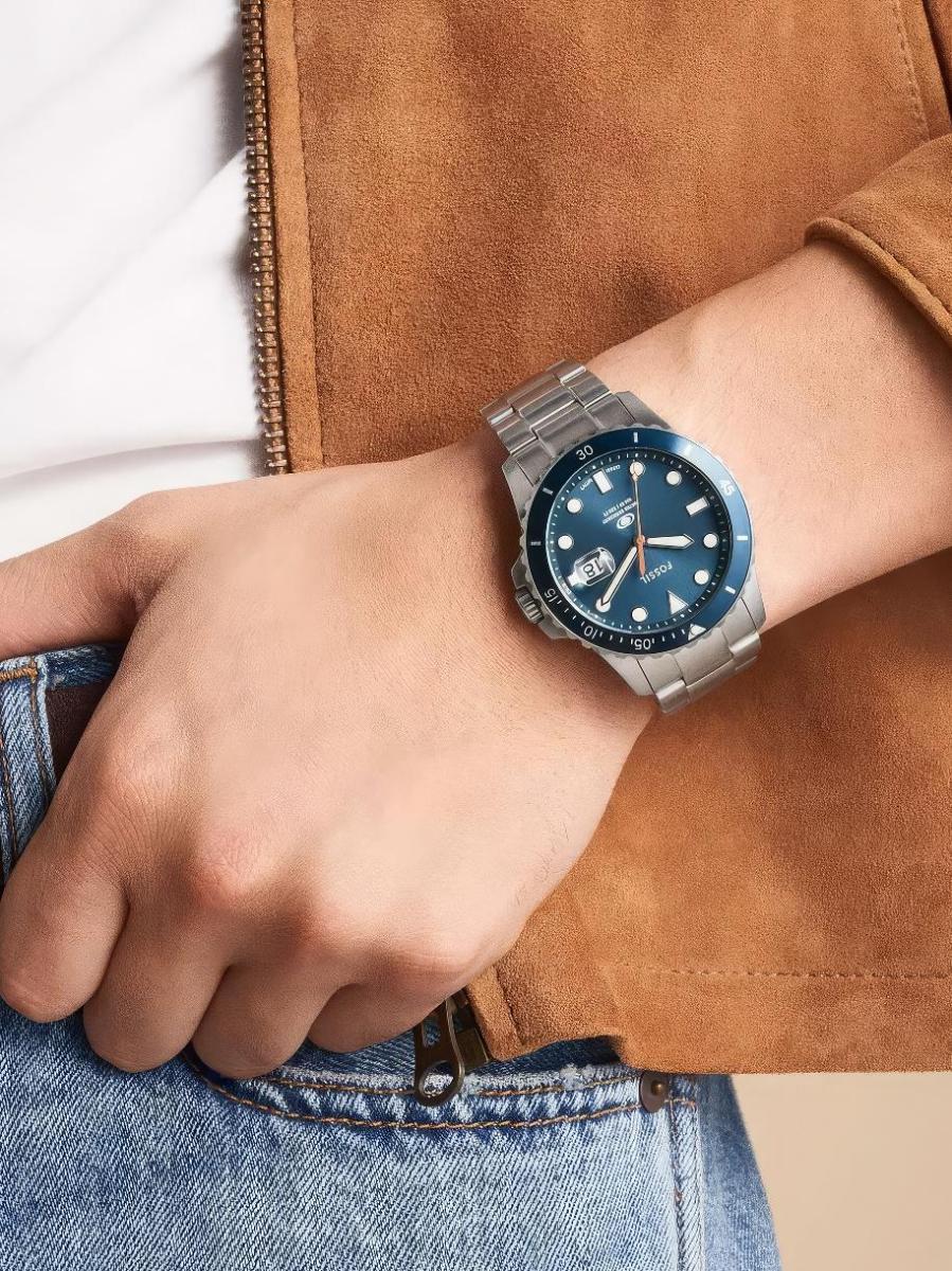 Наручные часы  Fossil  Blue Fossil FS6050 (фото 4)