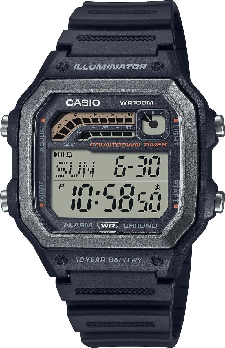 Наручные часы  Casio  Sports Casio WS-1600H-1A (фото 1)