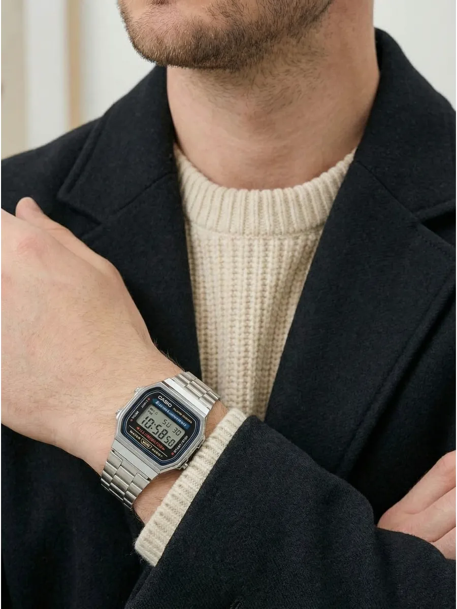 Наручные часы  Casio  Vintage Casio A-168WA-1Q (фото 8)