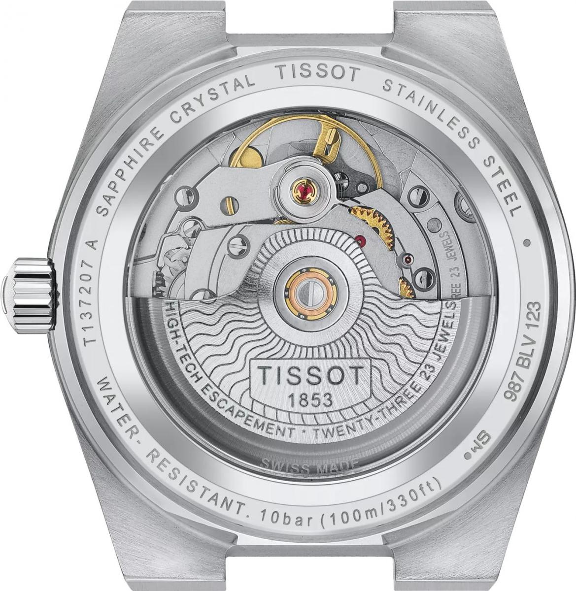 Наручные часы  Tissot  PRX Tissot T137.207.11.091.00 (фото 3)