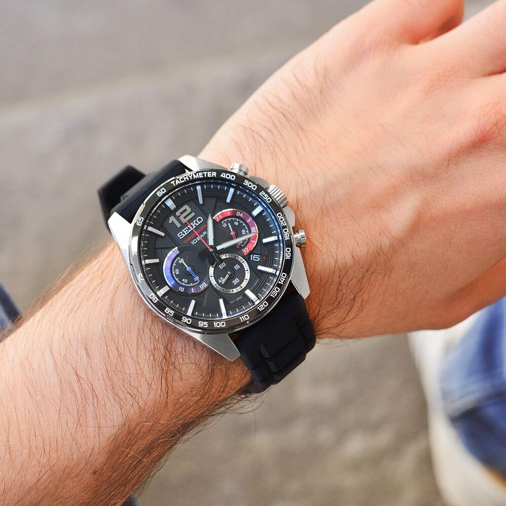 Наручные часы  Seiko  Discover More Seiko SSB347P1 (фото 4)