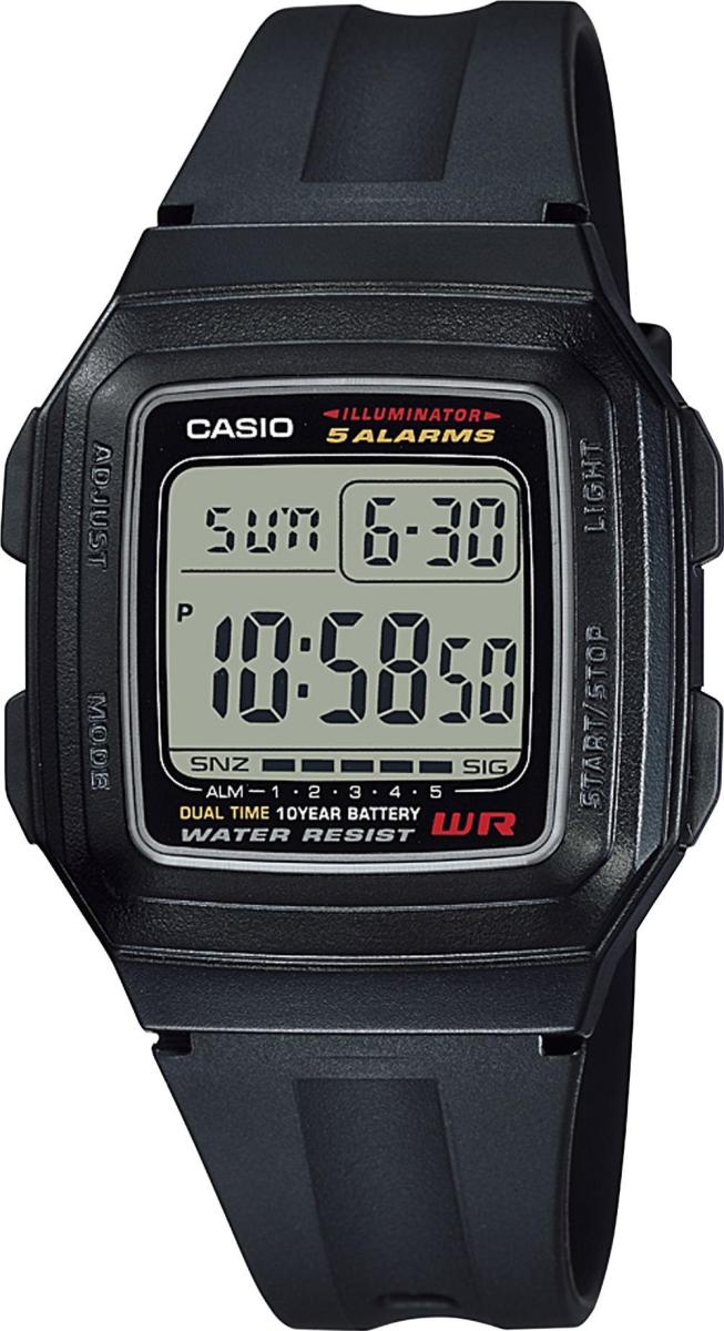 Наручные часы  Casio  Collection Casio F-201WA-1A (фото 1)