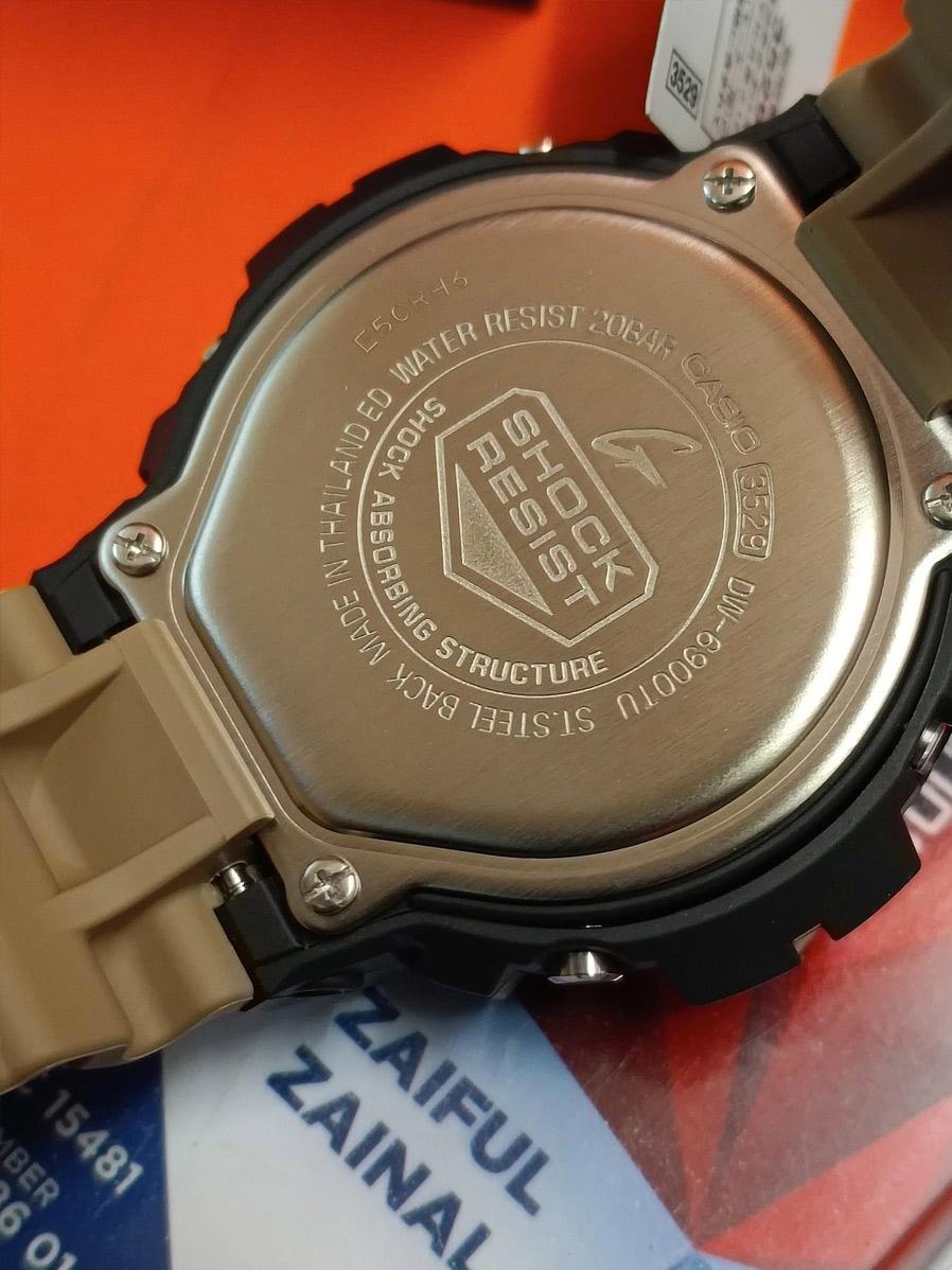 Наручные часы  Casio  G-Shock Casio DW-6900TU-1A5 (фото 11)