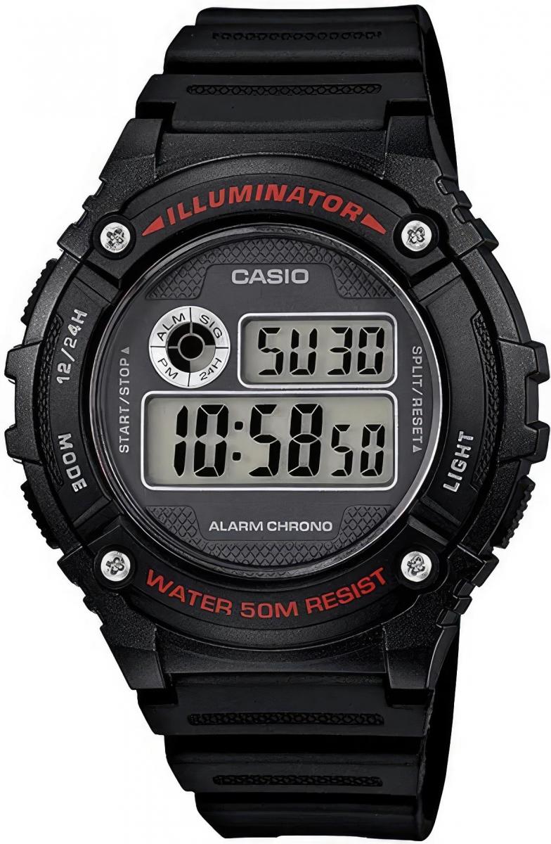 Наручные часы  Casio  Collection Casio W-216H-1A (фото 1)