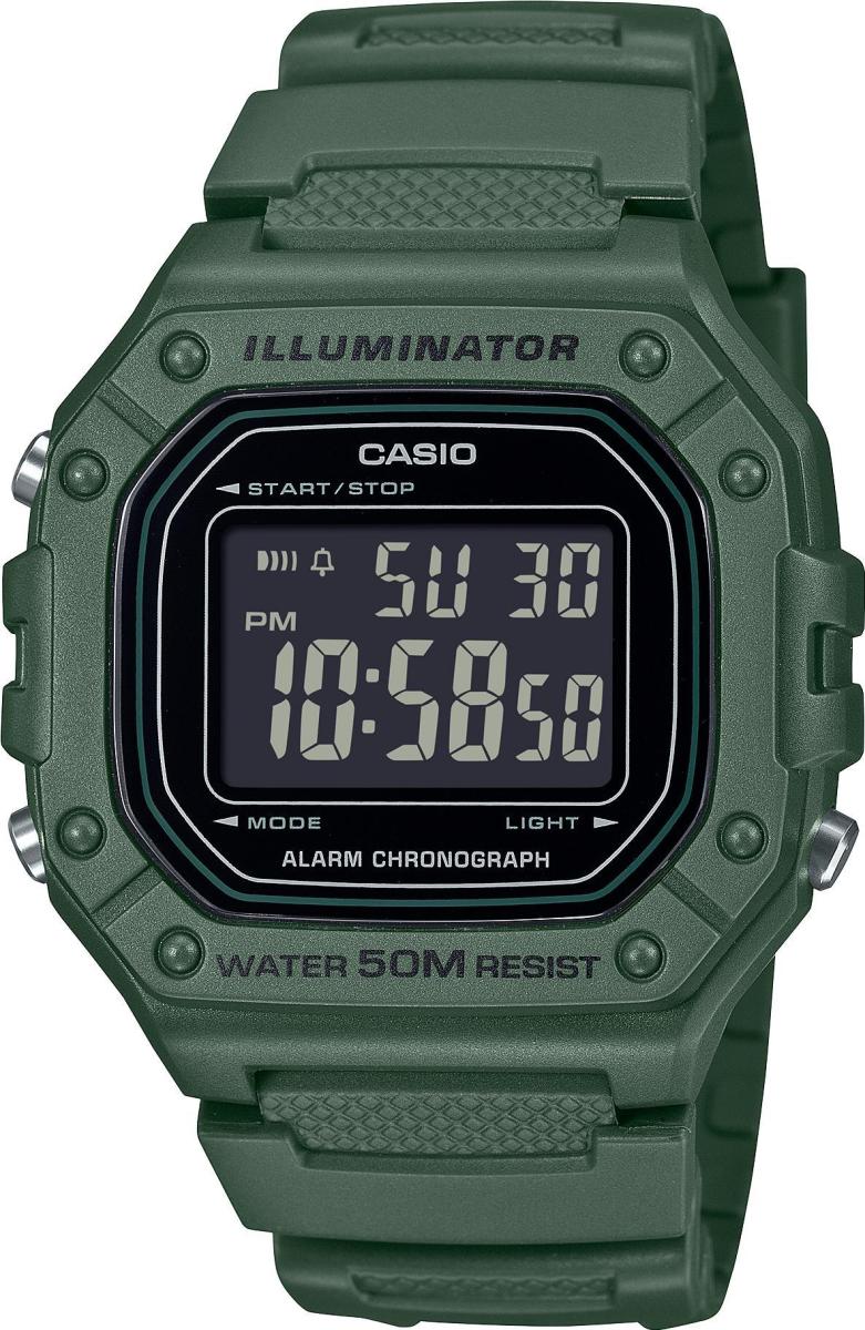 Наручные часы  Casio  Collection Casio W-218H-3B (фото 1)