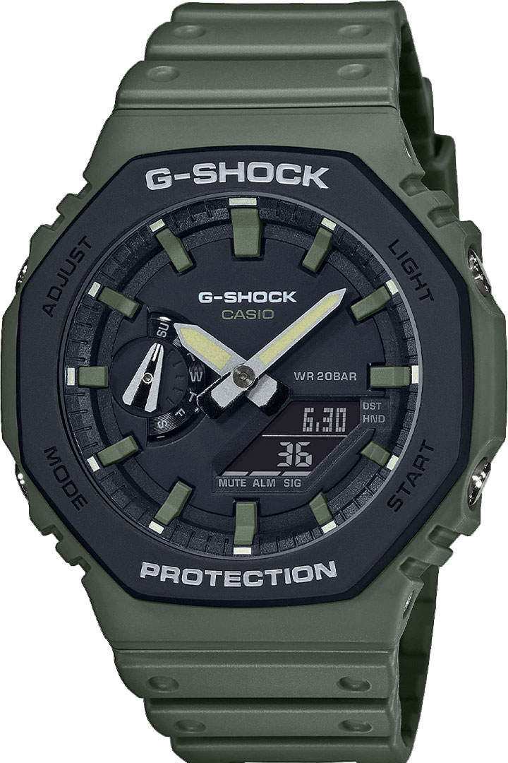 Наручные часы  Casio  G-Shock Casio GA-2110SU-3A (фото 1)