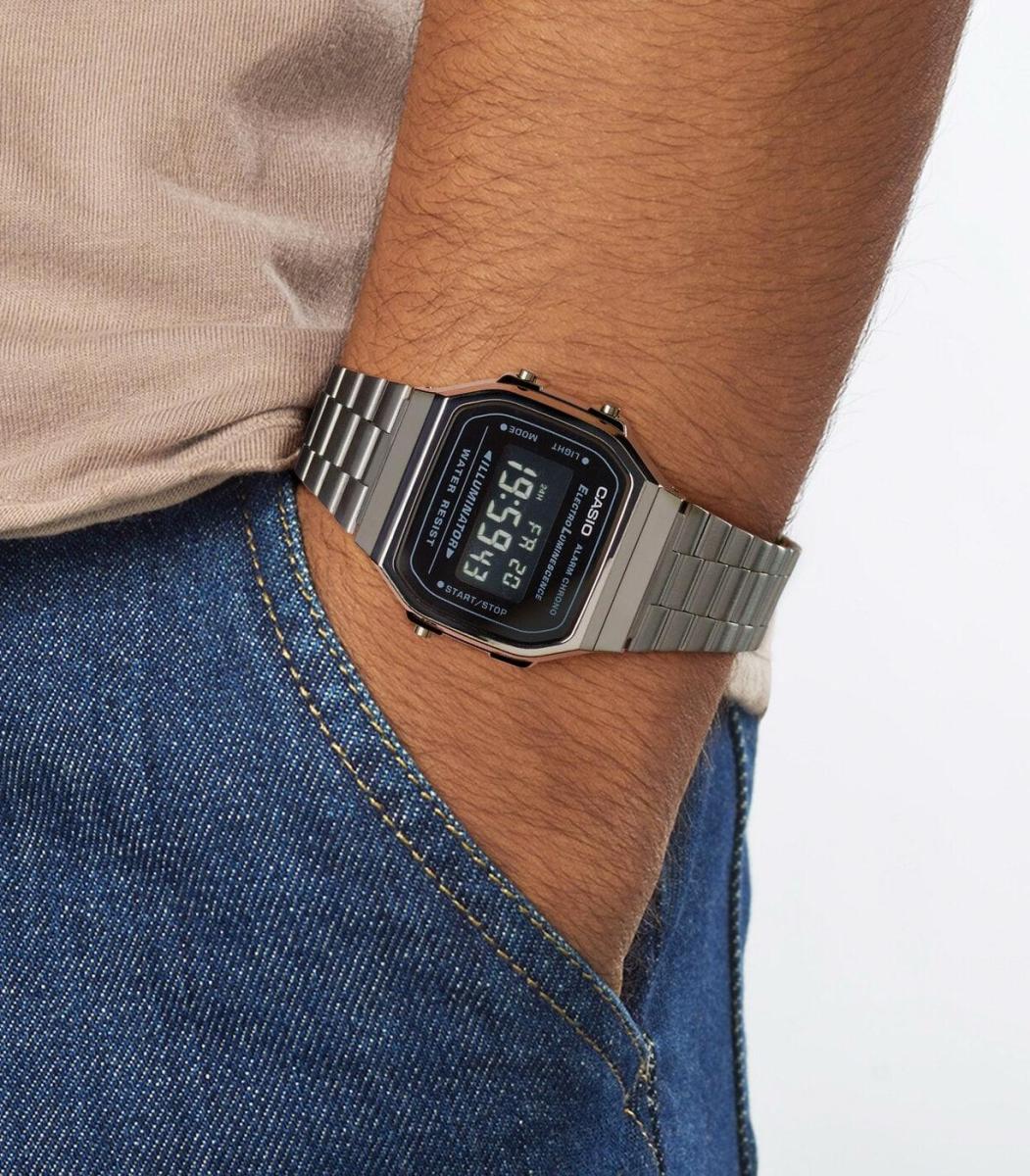 Наручные часы  Casio  Vintage Casio A-168WEGG-1B (фото 2)