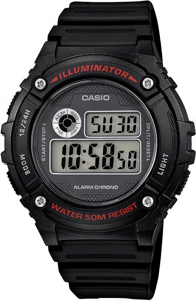 Наручные часы  Casio  Collection Casio W-216H-1A (фото 1)