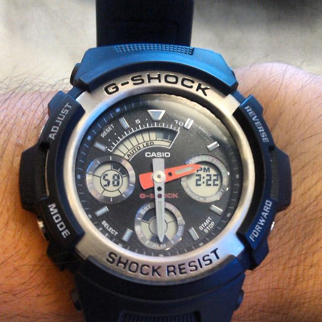 Наручные часы  Casio  G-Shock Casio AW-590-1A (фото 5)