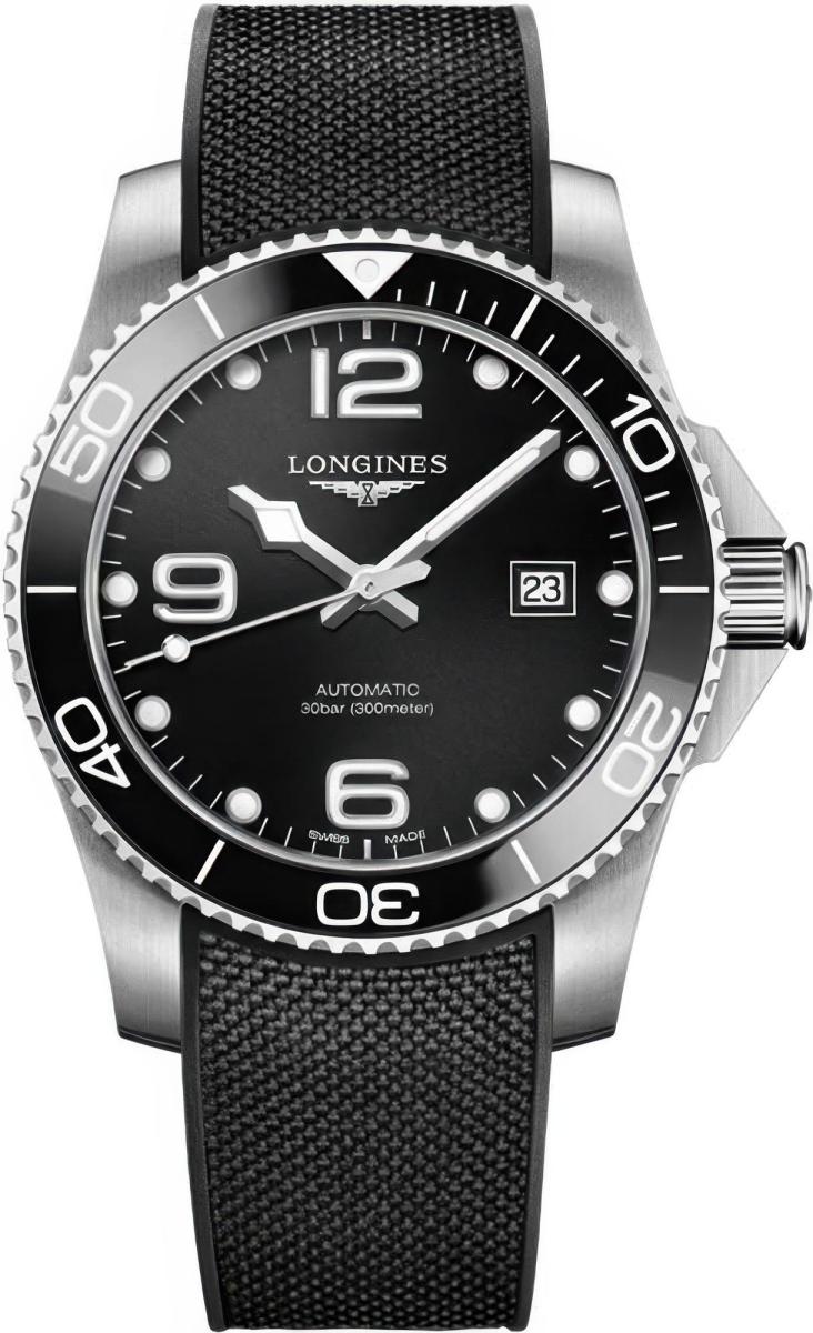 Наручные часы  Longines  HydroConquest Longines L3.782.4.56.9 (фото 1)